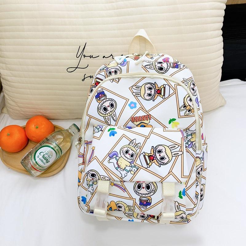 Large Capacity Primary School Schoolbag Cartoon Animation Cute Printed Boys And Girls Backpack Children'S Backpack