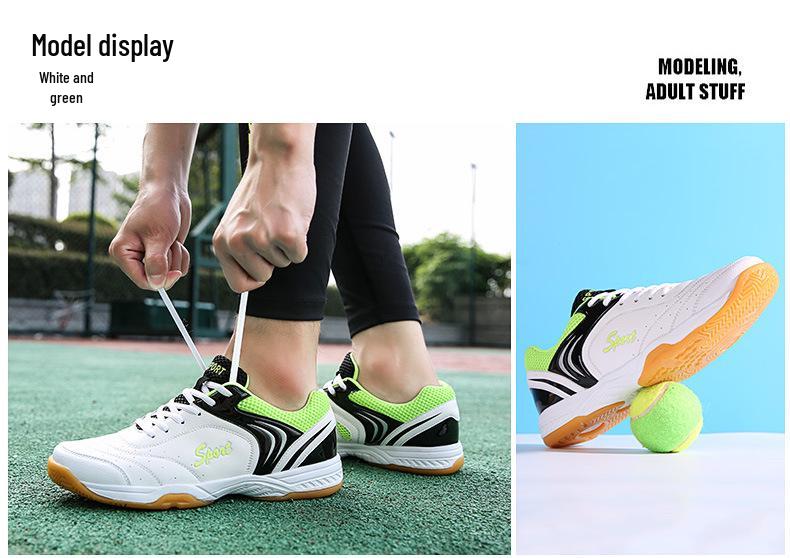 Plus Size Outdoor & Casual Sports Shoes for Men & Women - Lightweight Badminton & Table Tennis Shoes
