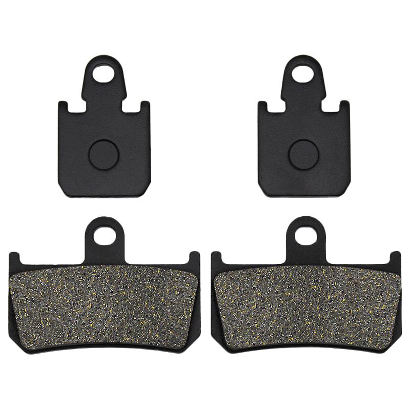 Cyleto Motorcycle Front or Rear Brake Pads for Yamaha YZFR1 YZF-R1 YZF R1 2007 2008 2009 2010 2011 2012 2013 2014