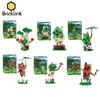 Bricklink Ideas Zeldaed Action Figures Bricks Yahaha Korok - BOTW Keglo Seeds Sets With Box Building Blocks Kid Toys Gift