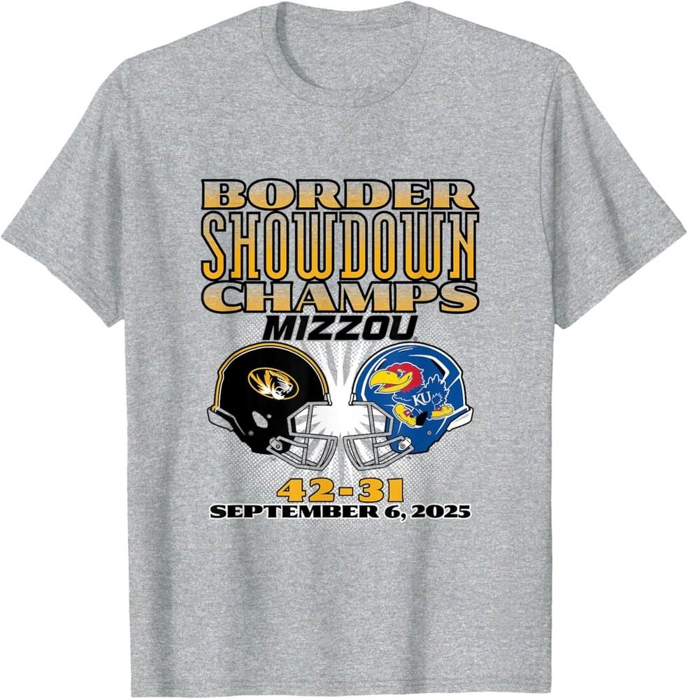 Mizzou Football - Border Showdown Champs - Missouri Tigers T-Shirt Unisex T-Shirt XXXXL