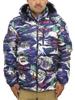 POLO RALPH LAUREN Down Size 01010071 Men's Double-Zip Jacket/Parka, 80/20, Small, Multi, [Used]
