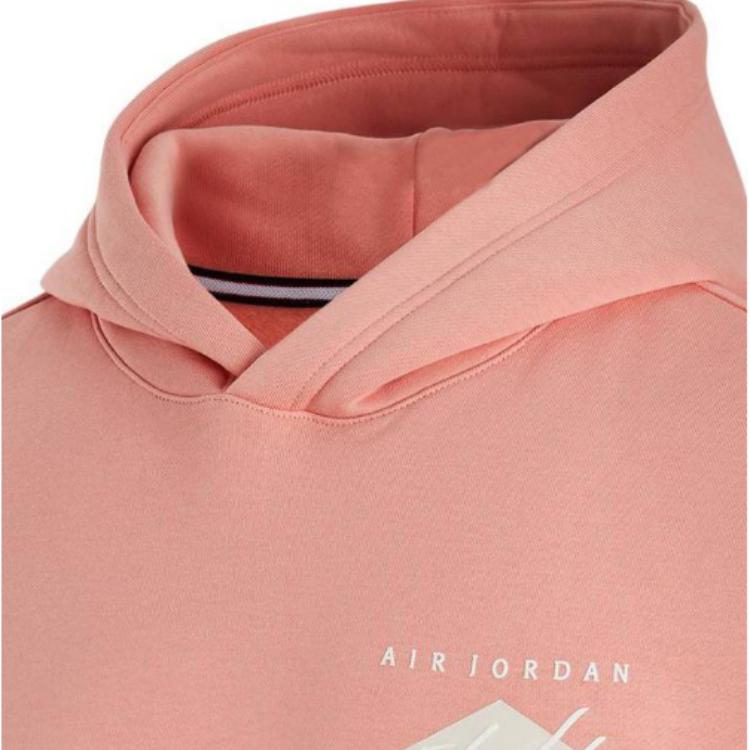 Jordan Essentials Printed Hoodie With Fleece Lining Men Tops Root-Brown DH9020-824