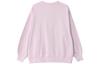 Women's Sweatshirt Jordan Embroidery Solid Color Pullover Fleece Lined Long Sleeved Sweatshirt Women's Purple