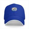 Surf Beach Palm Trees Graphic Baseball Cap Polyester Adjustable Casual Hat Unisex