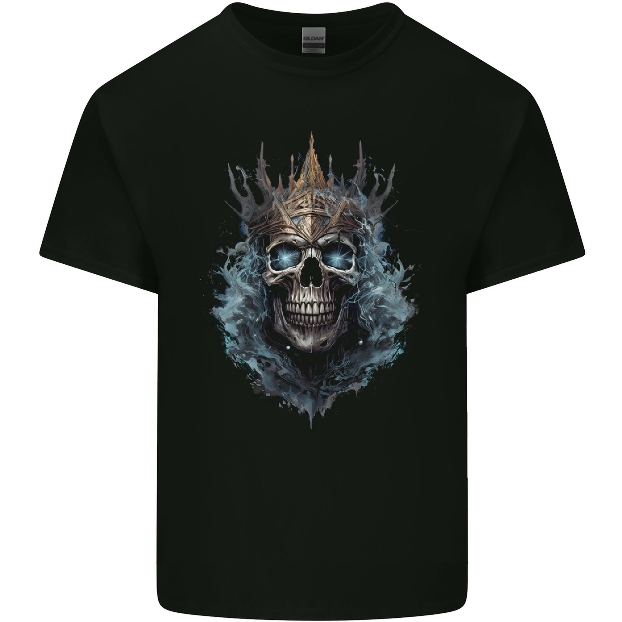 Skull King Unisexs Light Cotton TShirt S