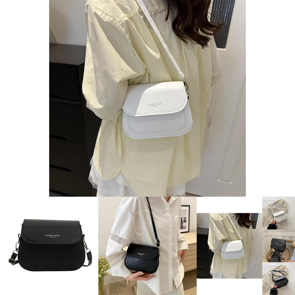 Trendy Street Style Pu Leather Crossbody Bag Small Square Shoulder Bag For Women