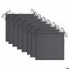 Maison Exclusive - Chaises à manger d'extérieur lot de 8 et coussins Acacia massif