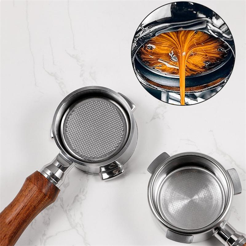 Für Delonghi EC685 EC680 Kaffee Siebträger 51MM Filterbodenloser Siebträger Nicht-druckbeaufschlagt/ Druckbeaufschlagt Kaffeezubehör