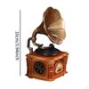 Puppenhaus Grammophon Modell, Rollenspiel Szene Foto Requisiten, Puppenhaus Phonograph Mini Möbelmodell