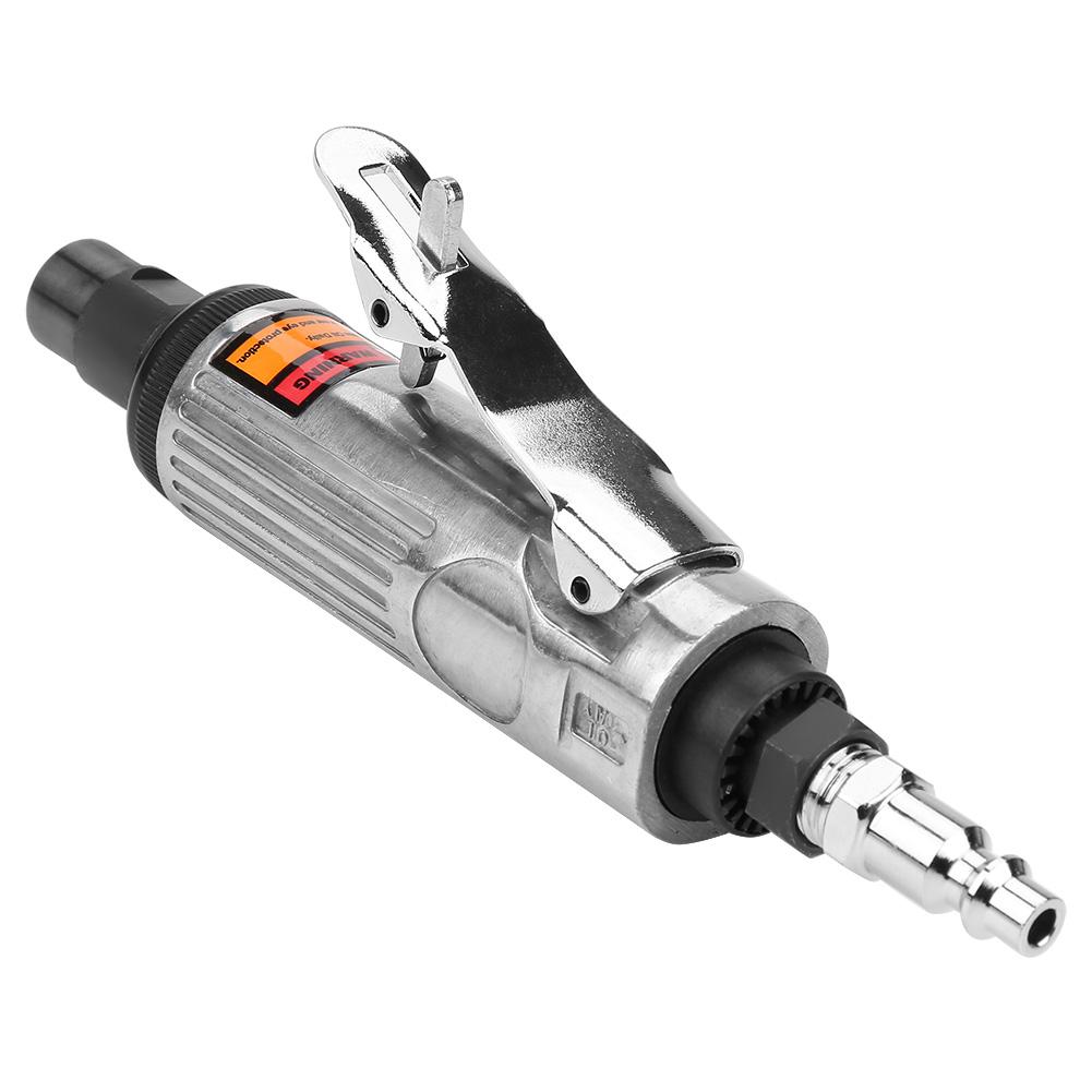 1 4in Pneumatic Die Grinder Air Angle Grinding Engraving Polisher Machine Cutting Tool 22000‑25000rpm