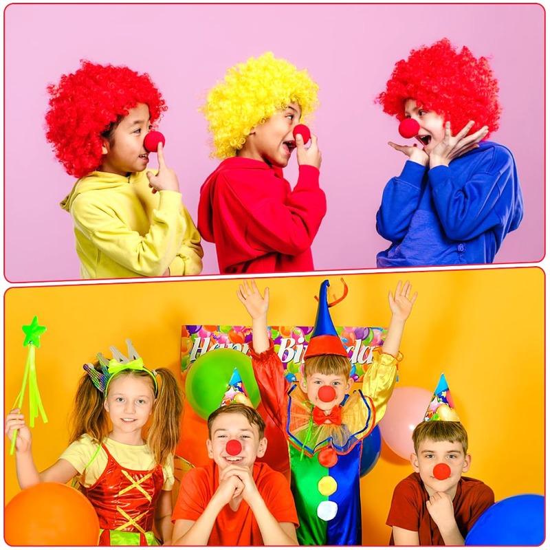 Wholesale Red Clown Nose Circus Foam Sponge Ball Cosplay Costume Props Funny Performance Party Halloween Decoration Supplies