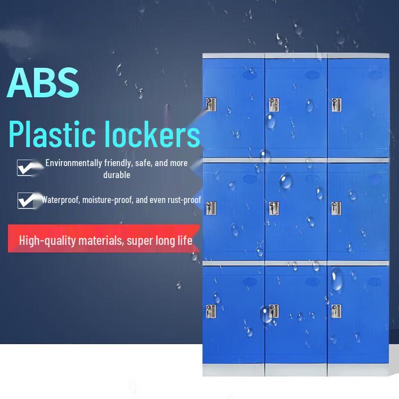 Shiyi ABS Plastic Waterproof Single Door Locker