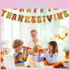 Fall Paper Festival Banner With Letter Set Thanksgiving Party Scene Decoration