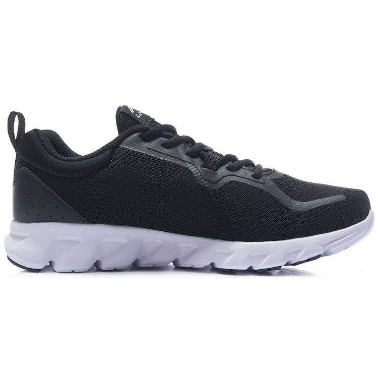 Li Ning Shock Absorption Low Top Running Shoes Men Sneakers Black ARHR203-6