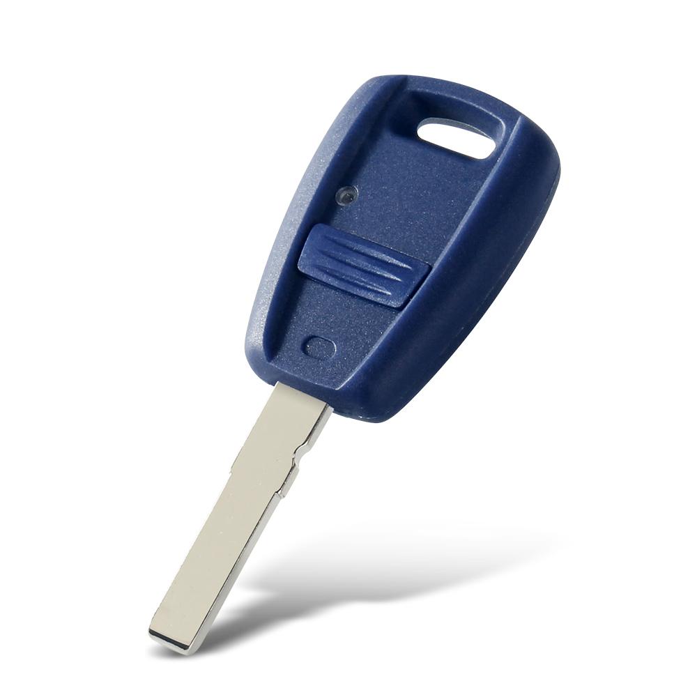 S Transponder Key Shell For Fiat Punto Doblo Bravo Seicento Stilo Uncut Sip22/Gt15R Blade Auto Car Blue Cover Case