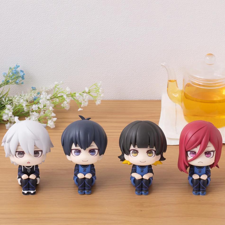 10cm Blue Lock Look Up Q Version Isagi Yoichi Bachira Meguru Chigiri Hyoma Nagi Seishiro PVC Action Figure Figure Toys Kids Presents