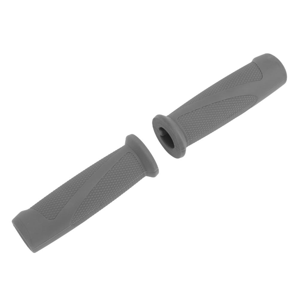 1 Pair Grey Handle Bar Grip Cover Silicone Handlebar Cover for Ninebot F30 F40 Skateboard Use