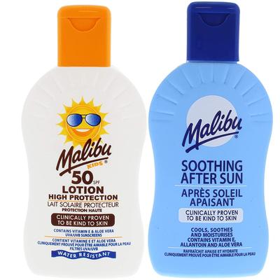 Malibu Children's Protective Balm SPF50 200ml + After Sun Balm 200ml