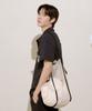 Satur Cotton Mesh Bag Ecru