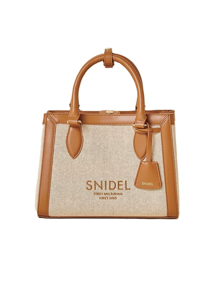 

Canvas Logo Bag SWGB252629 CML [Snidel] Women s