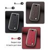 Dongfeng Rich 6 Car Key Remote Protective Shell - Metal & Genuine Leather