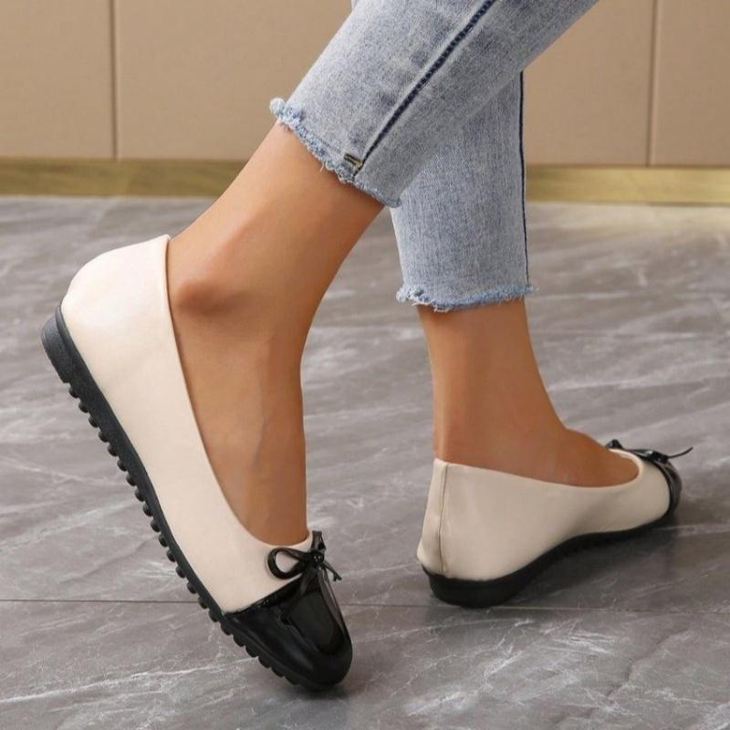 Spring and Autumn Elegant Round Toe Sexy Loafers Fashionable Best Selling New Comfortable Daily Work Plus Size Women's Shoes