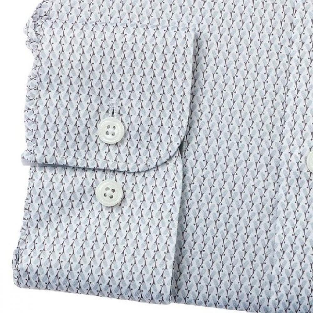 S.T. Dupont Long Sleeve Slim Fit Shirt Print Motif 25ss Se5sm21ls251sgy