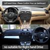 For BMW X3 E83 2.0i 3.0d 2003~2010 Anti-UV Suede Leather Dashmat Black/Brown Dashboard Cover Sun Shade Carpet Non-slip Pad
