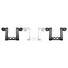 Motorcycle Foot Peg Highway Bracket 360° Adjustable Rugged Foot Peg Extension Bracket for Touring