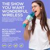 Karaoke Microphone for Kids & Adults  Bluetooth Singing Mic Echo Effect, Built-in Speaker Portable for Party Travel Gifts