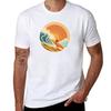 Retro Vintage Surf Art 1960s Endless Summer Hawaii California Sun Beach Ocean Tshirt Minimalist Graphic Tee Shirt Tshirt