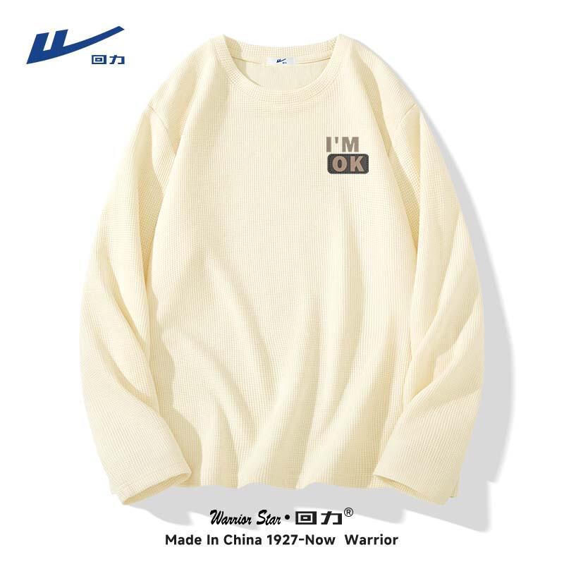 

Warrior Men s Waffle Knit Long Sleeve T-Shirt L
