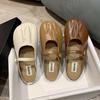Baotou Half Slippers Women's Summer Wear 2025 New Flat Casual Pregnant Women Lazy Shoes Muller Shoes Half Slippers
