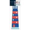 Wall Sticker - Draeger Paris - Marine Lighthouse - Multicoloured - 17.8 X 62.3 Cm - 19.5 X 18.5 Cm