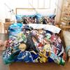 Kirito Asuna SAO 3PCS Bed Set Vivid Character Print Cozy Microfiber Home Bedding 2026 Duvet Cover 2 Pillowcase