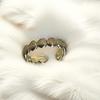 Creative Niche Scallop Shell Ring - Retro Silver Design