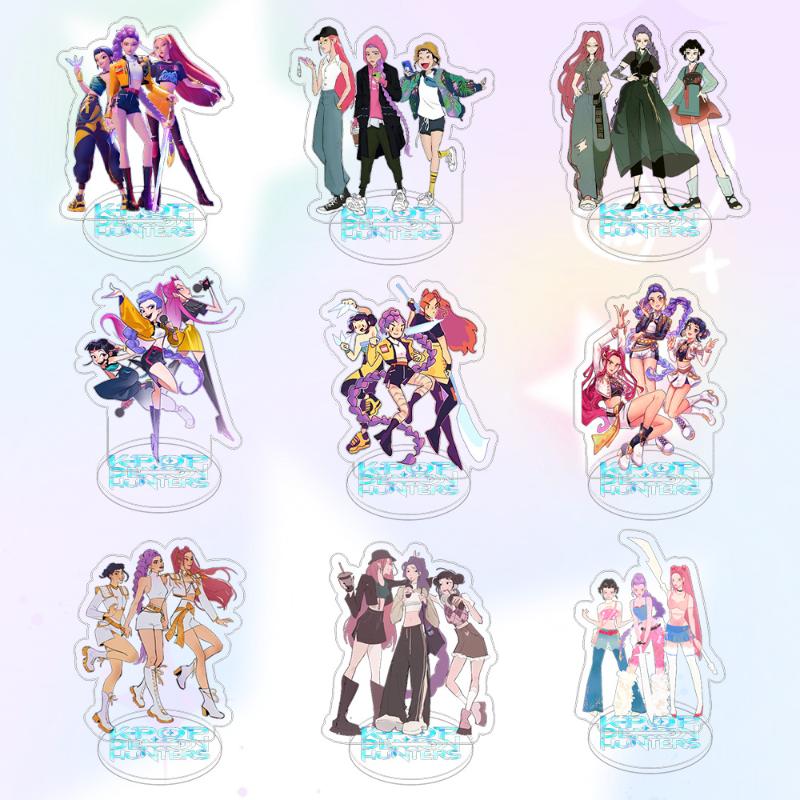 Kpop Dämonenjäger Superstar Acryl Aufsteller Desktop Dekoration Ornament Zubehör Spielzeug für Fans Geschenk