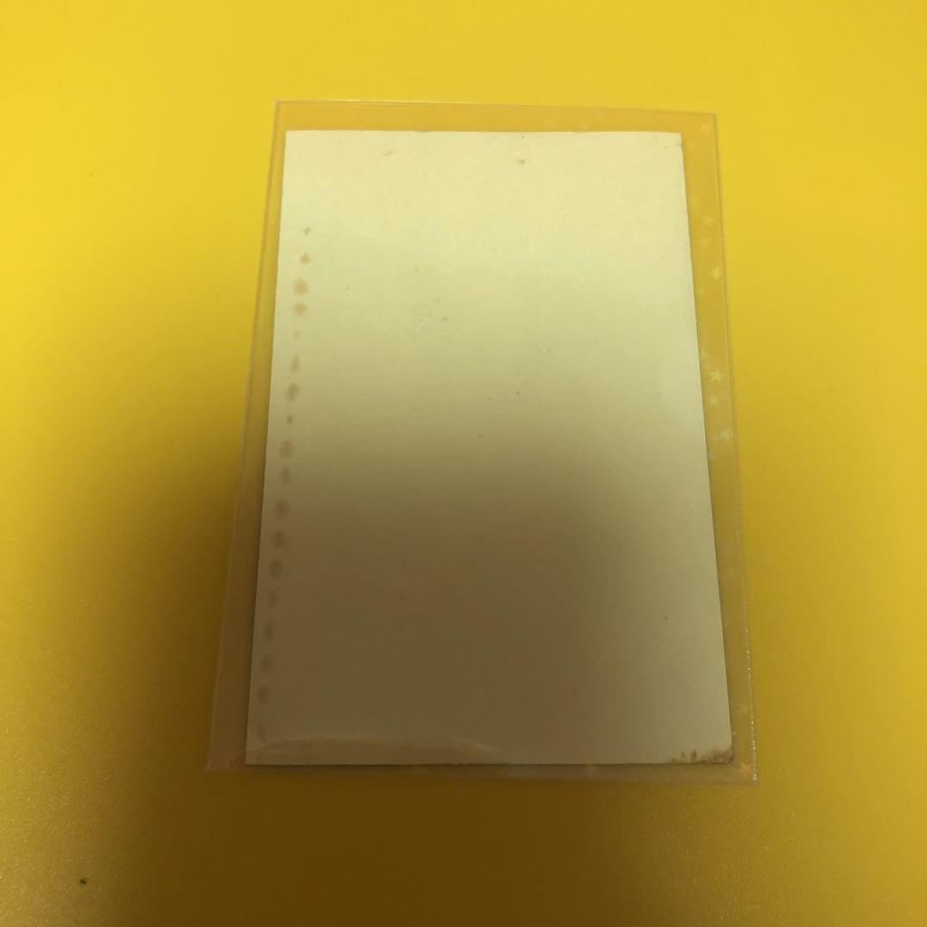 [USED] BLACKPINK Lisa trading card sticker