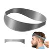 DIY Home Hair Trimming Haircut Curved Headband Silicone Neckline Shaving Template Hair Cutting Guide Barber Hair Styling Tools
