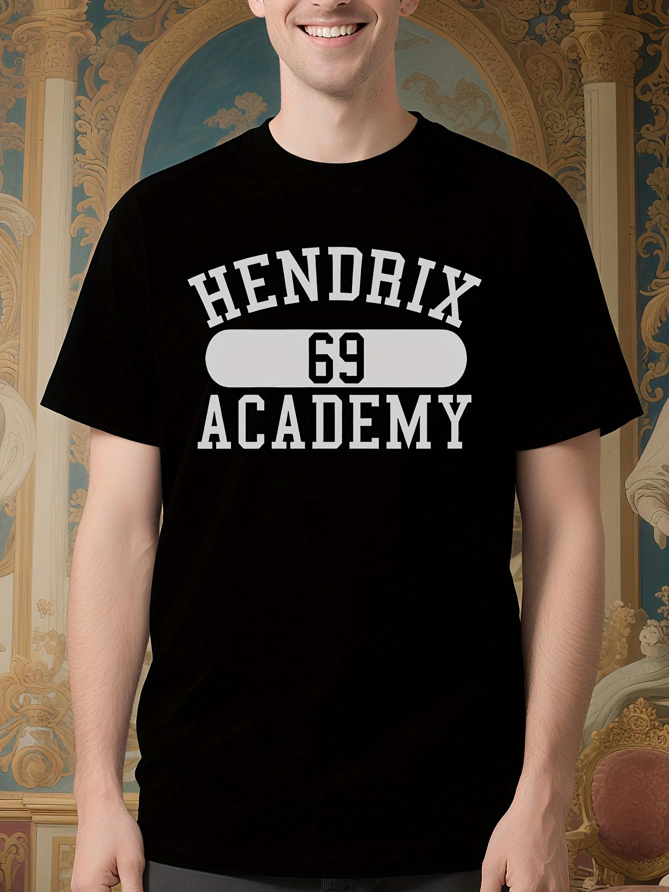 Hendrix Academy 1969 Vintage Rock Tshirt - Black Tee with... XXXL