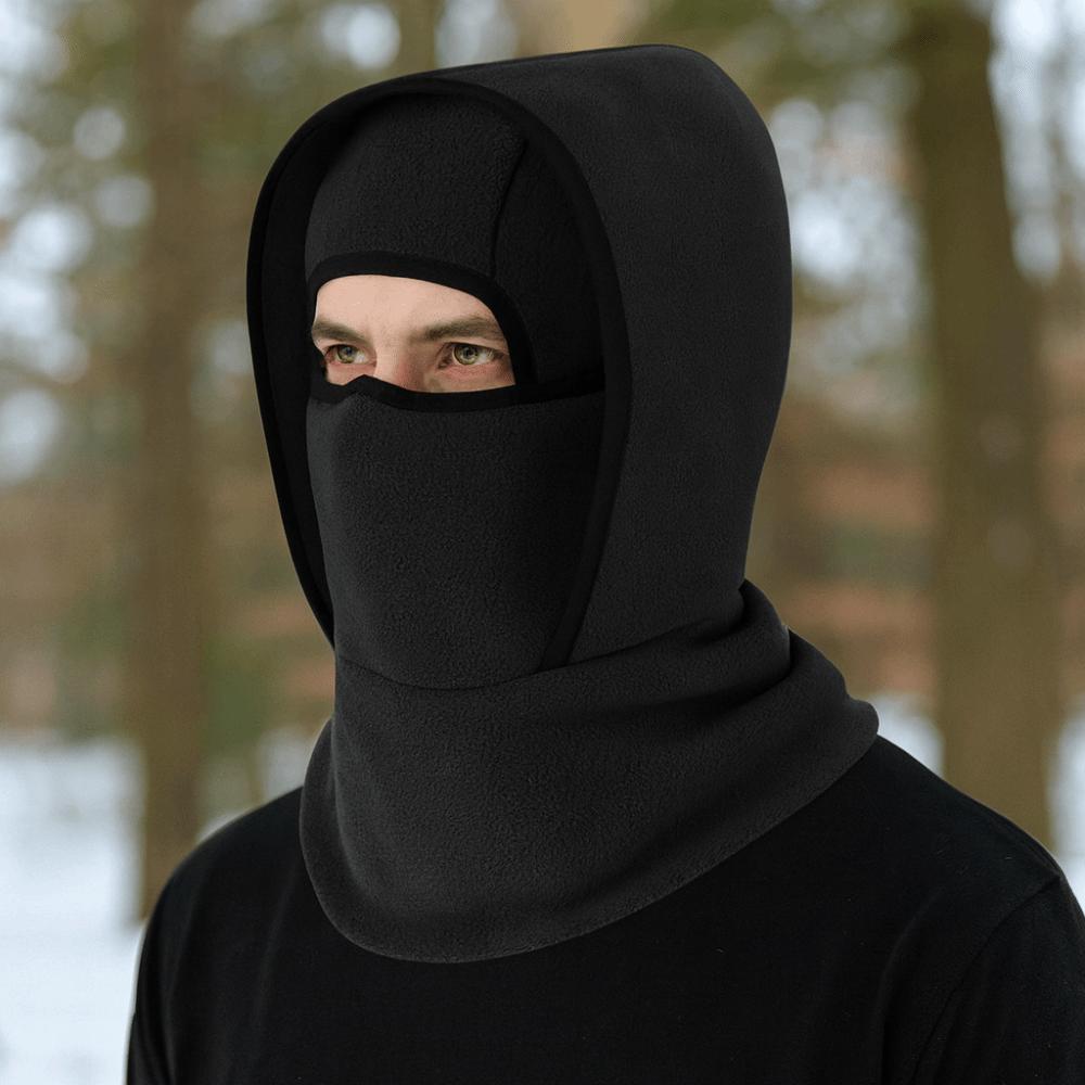 Neck Protection Balaclava Cycling Cap Double Layer Ski Windproof Cap Warm Hat Mask  Winter