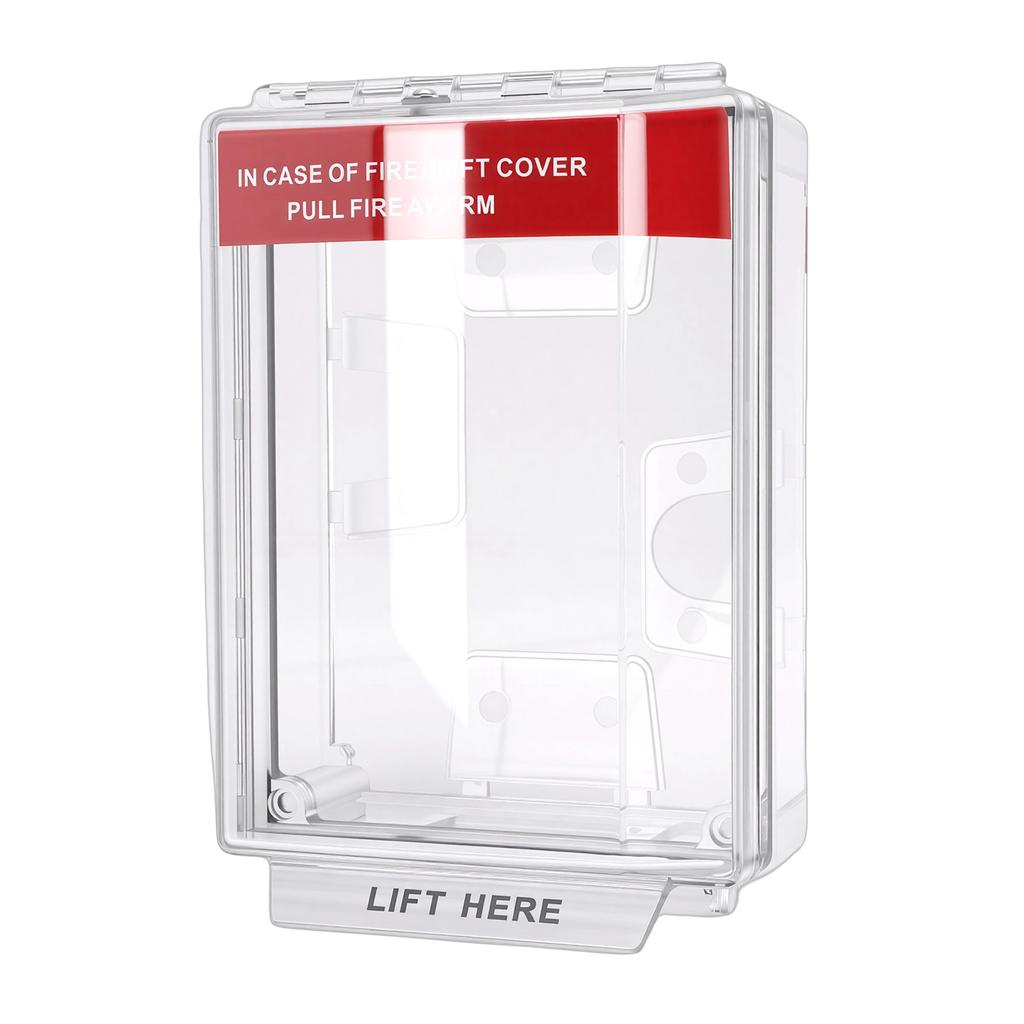 Fire Alarm Pull Station Cover Manual Call Point Protective Guard Prevent Accidental Trigger Physical Damage Dust and