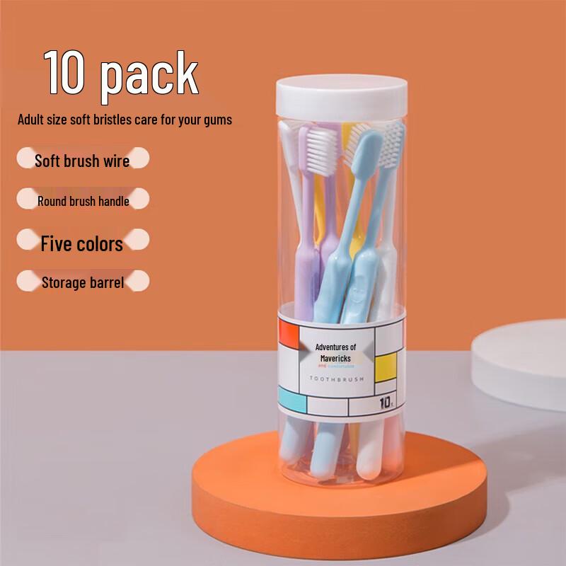 Little Niu Adventure Adult Soft Bristle Toothbrushes