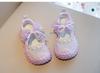 Summer New Children'S Campus Style Running Shoes Sweet And Breathable Mesh Sports Sandals Anti Slip Fashion Baotou Sandals