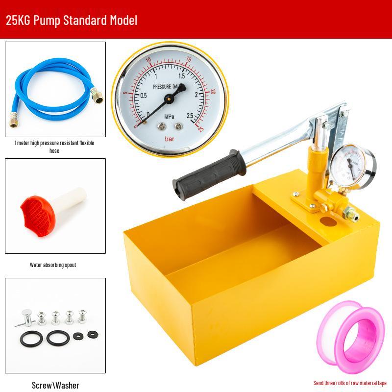 Manual Pressure Test Pump for PPR Water Pipes and Leak Detection