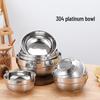 Hexincheng Double-Layer Insulated Stainless Steel Rice Bowl