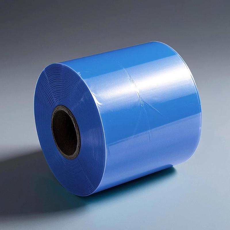 Cylindrical Plastic Sealing Film Roll PVC Heat Shrink Film Professional Packaging Shoes, Basketball Gifts Moisture-proof and Oxidation Resistant