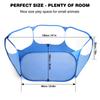 Pet Hamster Portable Folding Playpen Small Animal Play Fence For Hamsters Chinchillas Hedgehog Puppy