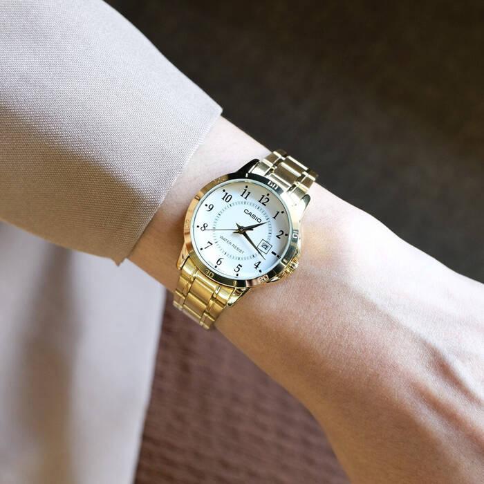 Zegarek Damski Casio Ltp-V004G-7Budf (Zd568B) + Box